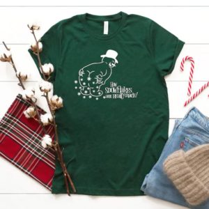 How Snowflakes Are Really Made Christmas T-shirt